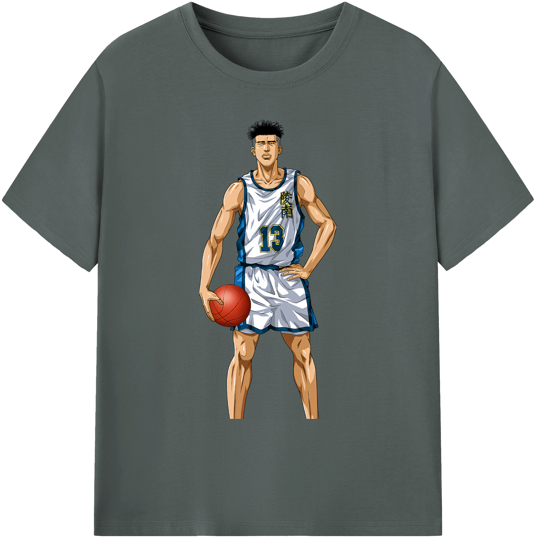 （画像用） SLAM DUNK／スラムダンク 綿100％ メンズ半袖Tシャツ｜肌触りやわらか＆通気性